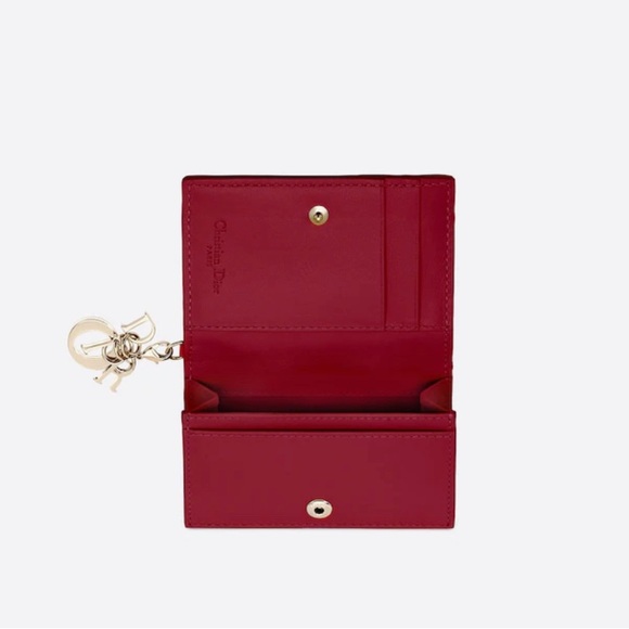 Cherry Red Dior Wallet - Lightly Used - Picture 2 of 2